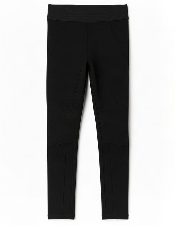 Legginsy damskie Zara UK 12, średni czarny poliester