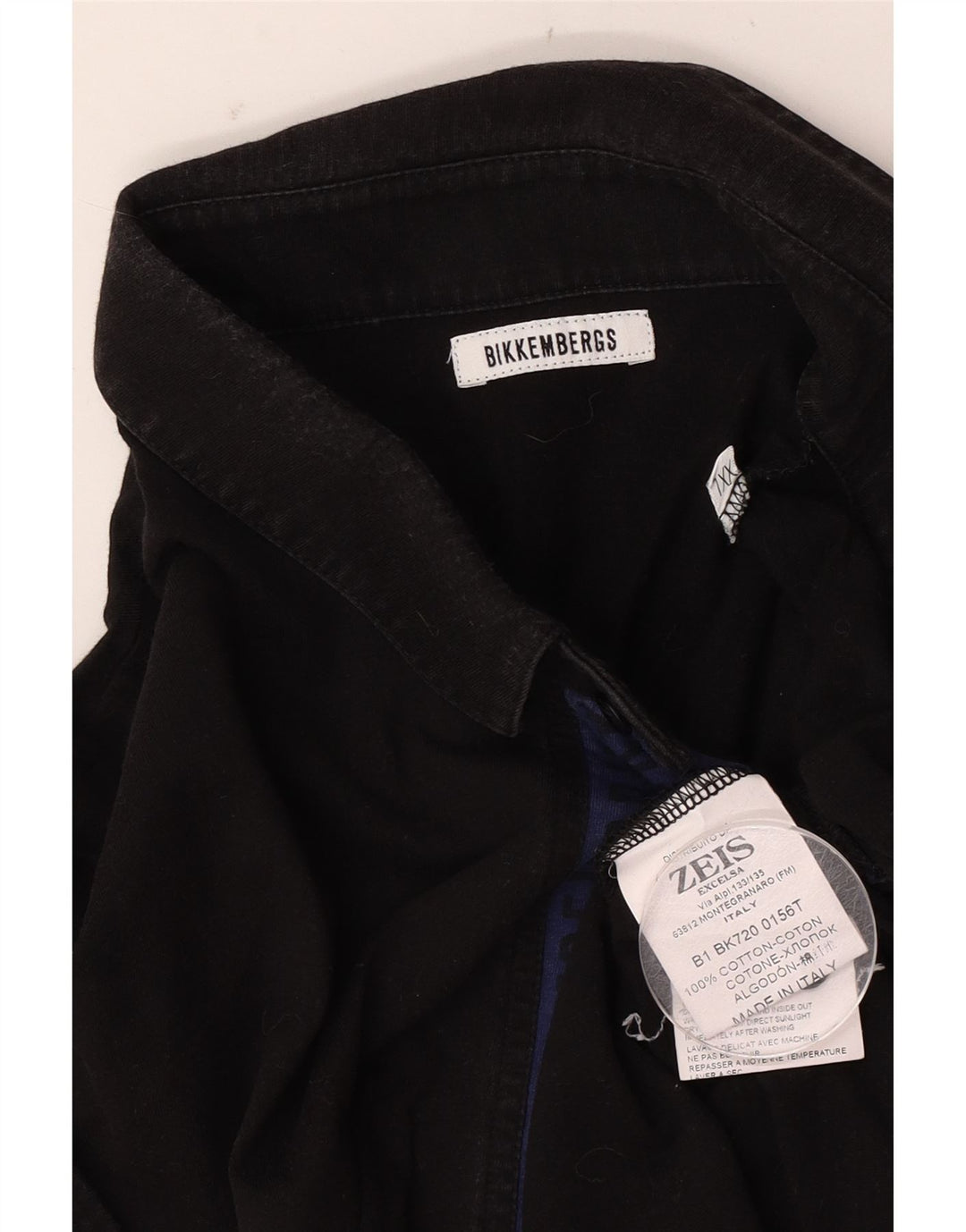 Męska koszulka polo Bikkembergs 2XL, czarna, bawełniana