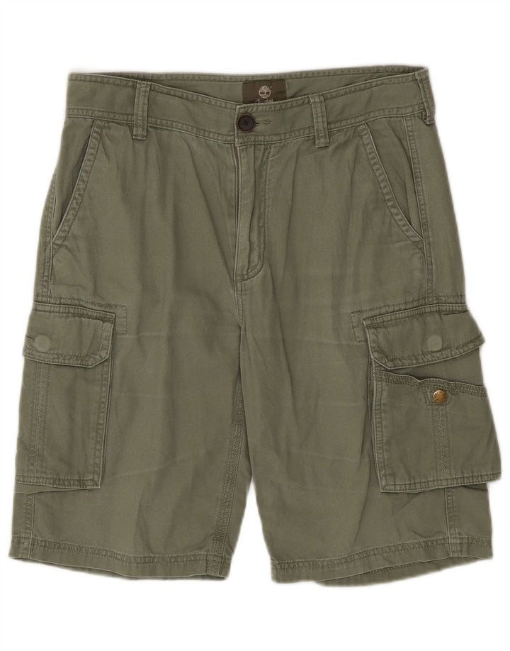 Męskie spodenki cargo Timberland W30, średnia bawełna khaki