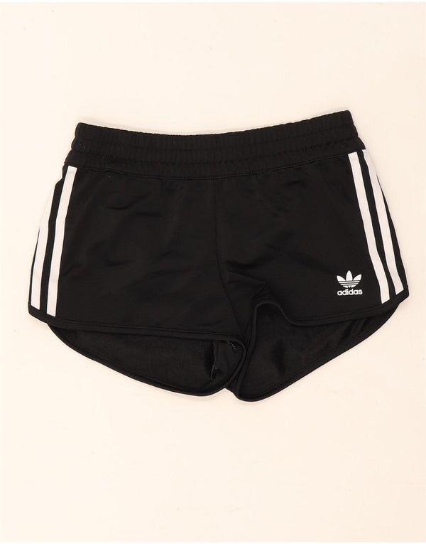 Damskie spodenki sportowe Adidas UK 6 XS, czarny poliester