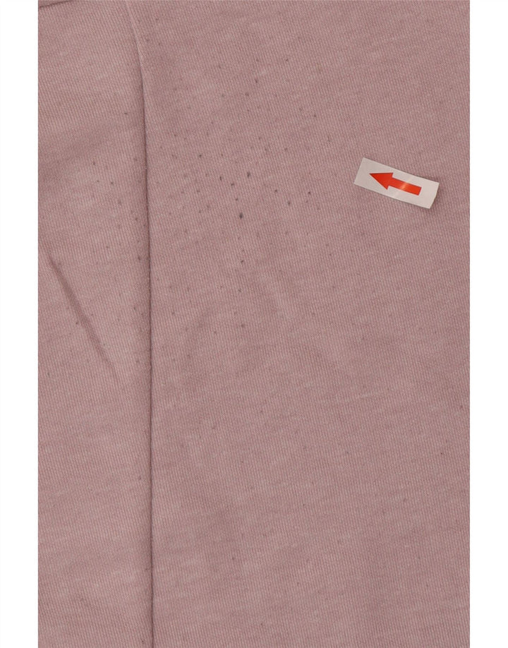 Męski sweter z kapturem i zamkiem Jack & Jones, duży, różowy poliester