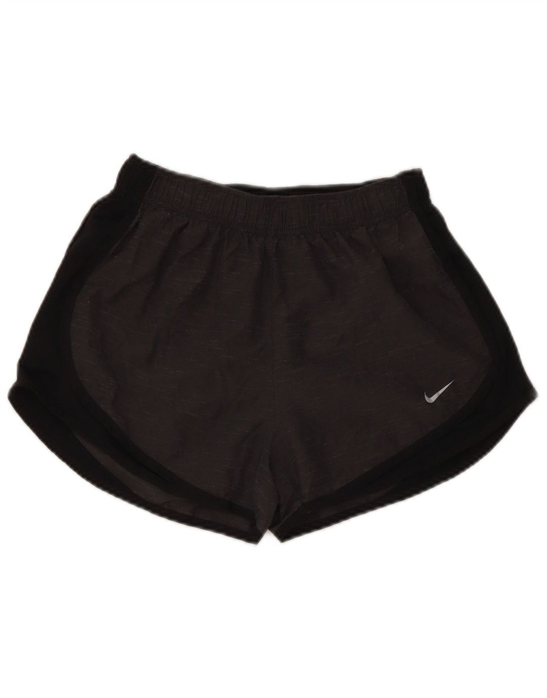 Damskie spodenki sportowe Nike UK 8, mały, szary, poliester z blokami kolorów