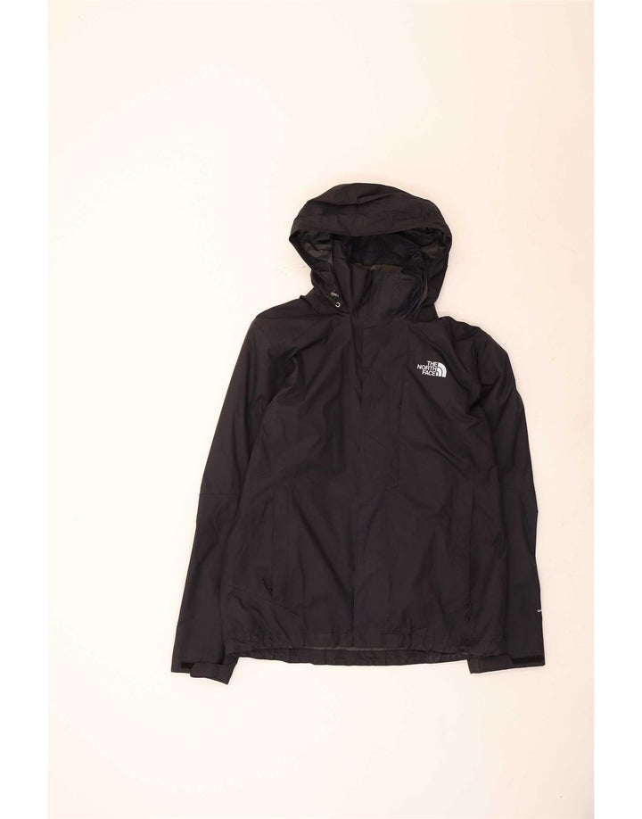 Męska kurtka przeciwdeszczowa z kapturem The North Face UK 38, średni czarny poliester