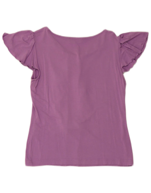 T-shirt damski Luisa Spagnoli Top UK 14, duży fioletowy