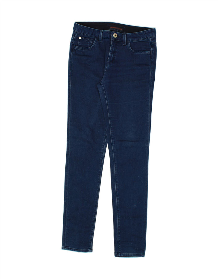 TRUSSARDI Womens Skinny Jeans W29 L31  Blue Vintage Trussardi and Second-Hand Trussardi from Messina Hembry 