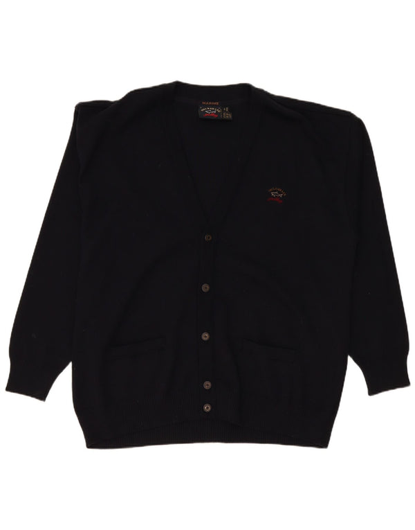 Męski sweter żeglarski Paul & Shark XL, granatowy, wełniany