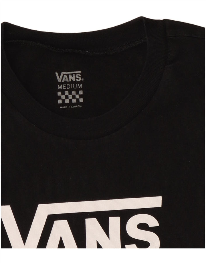 Damska koszulka z grafiką Vans Top UK 12, średnia czarna