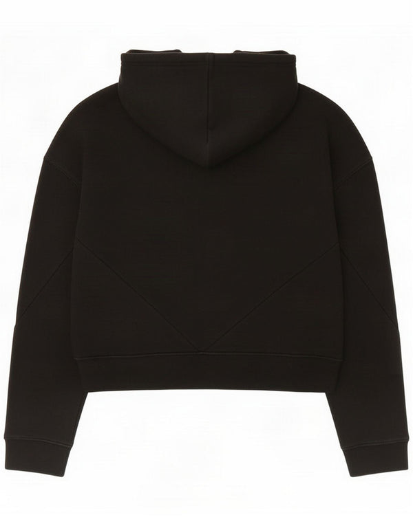 Damska bluza z kapturem Crop Graphic UK 14 Large Black