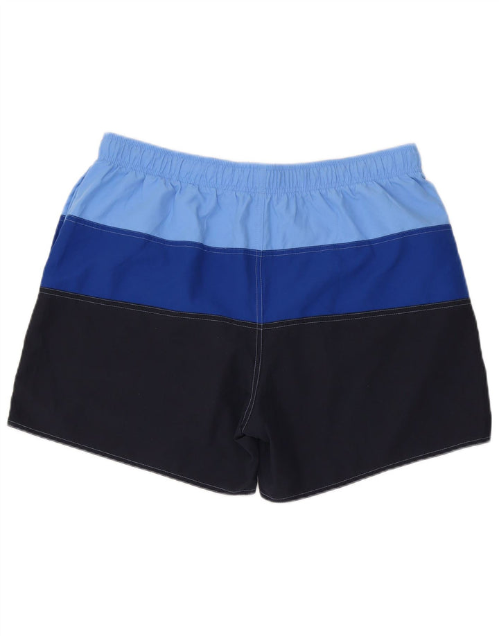 Męskie spodenki kąpielowe Adidas XL Niebieski poliester z blokami kolorów