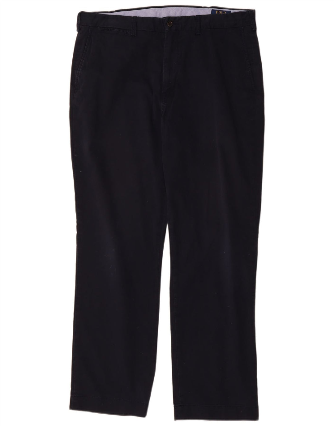 POLO RALPH LAUREN Męskie spodnie chino o klasycznym kroju W36 L32 Granatowe