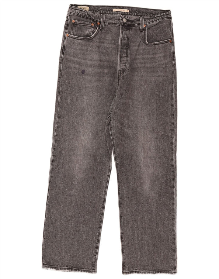 Męskie jeansy Levi's Ribcage Straight W31 L29 Szara bawełna