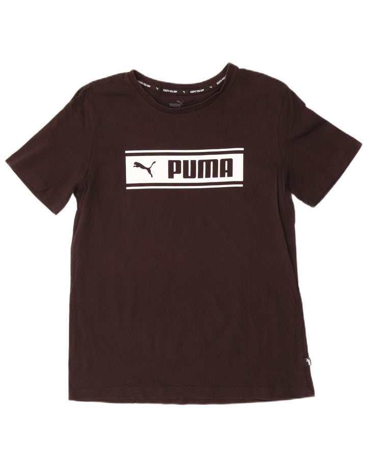 Męska koszulka z grafiką Puma, mała czarna