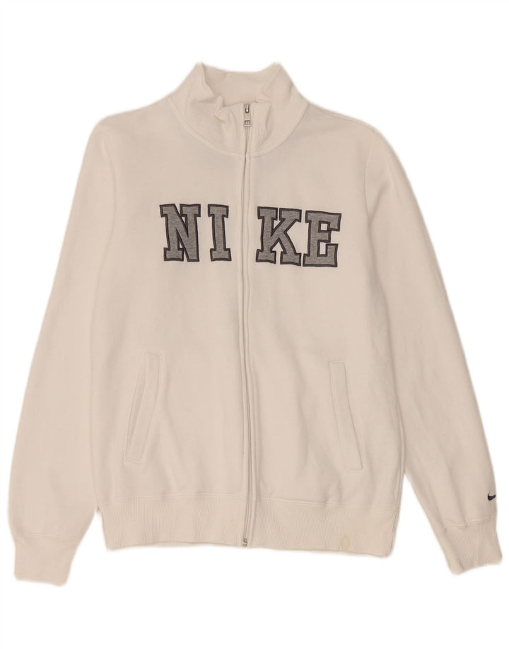 Damska kurtka dresowa Nike Graphic UK 14 Średnia biała bawełna