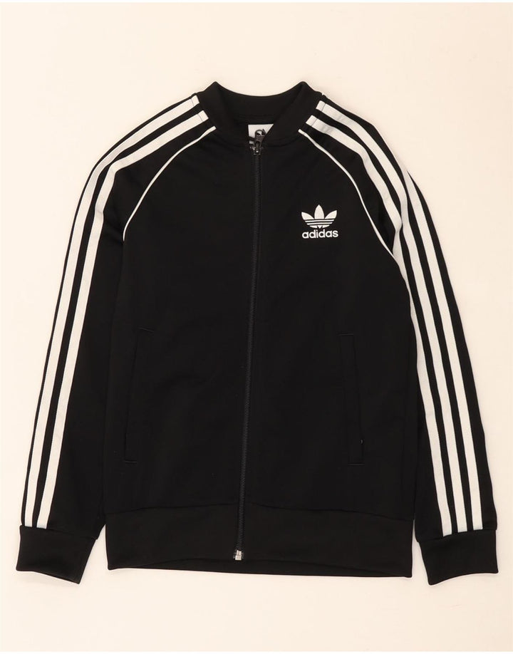 Chłopięca bluza dresowa Adidas 8-9 lat, czarna, poliester