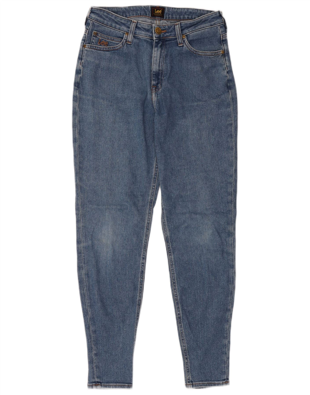 Damskie jeansy slim fit LEE W30 L31 Niebieskie bawełniane