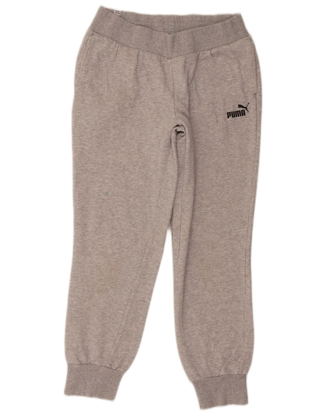 Damskie spodnie dresowe Puma Joggers UK 14, duże, szare, bawełniane