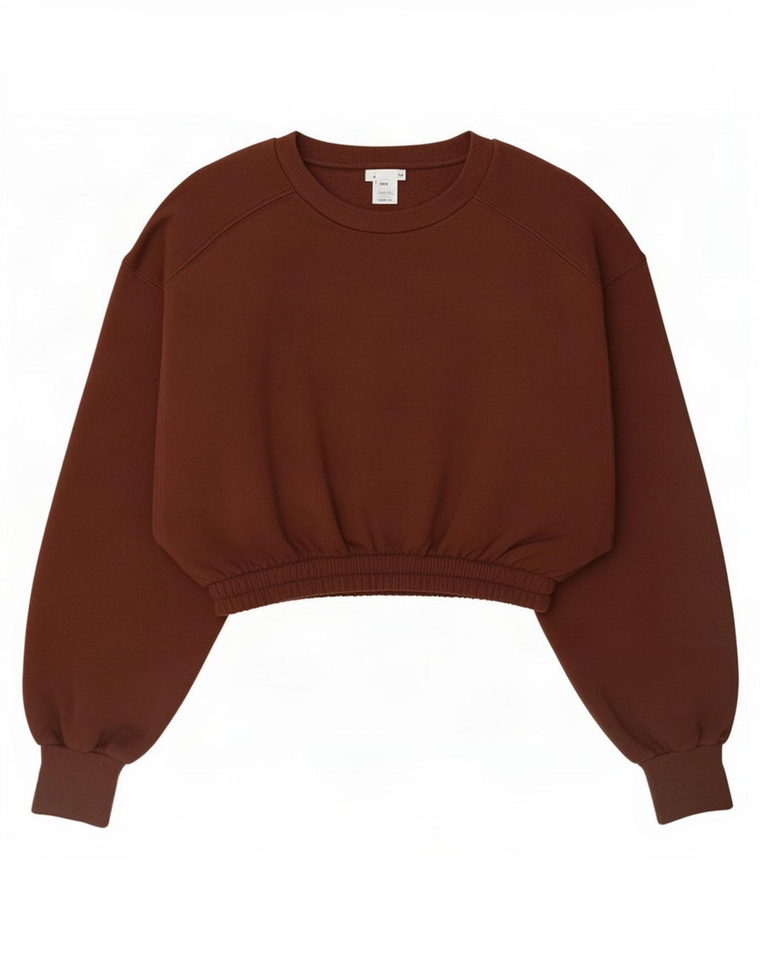 Bluza damska Zara Crop Jumper UK 10 Small Brown