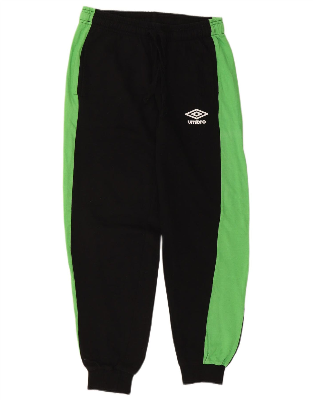 Damskie spodnie dresowe UMBRO Joggers UK 12 Średni czarny, blok kolorów