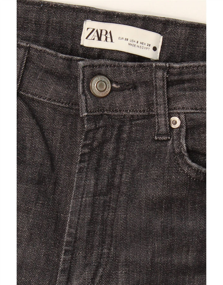 ZARA Womens Slim Jeans EU 38 Small W28 L28 Black Cotton Vintage Zara and Second-Hand Zara from Messina Hembry 