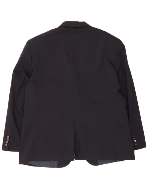 Marks & Spencer Męska krótka marynarka zapinana na 2 guziki UK 40, duża, granatowa