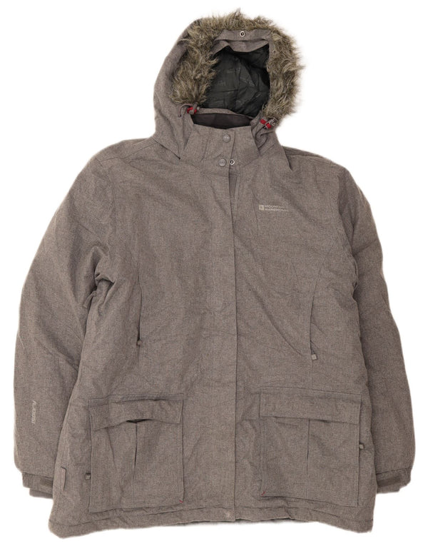 Damska kurtka wiatrówka z kapturem Mountain Warehouse UK 20 2XL szara