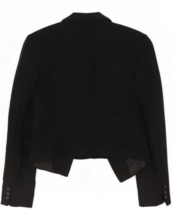 Marella Womens Bolero Jacket UK 12 Medium Black Polyester