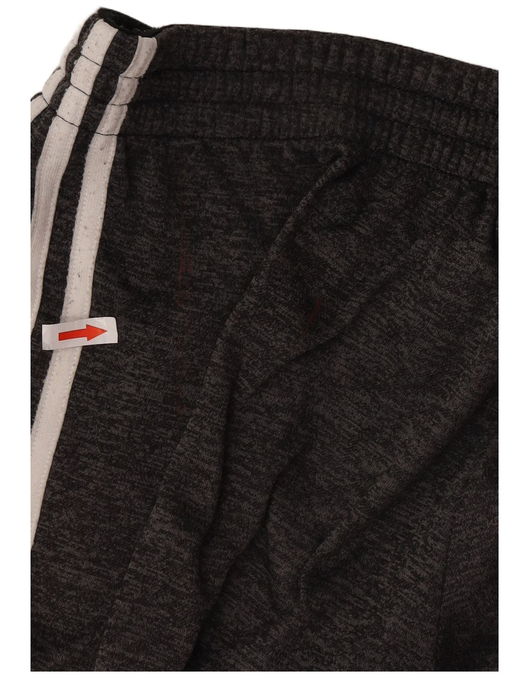 Adidas Męskie spodnie dresowe Joggery, duże, szare, nakrapiane poliester