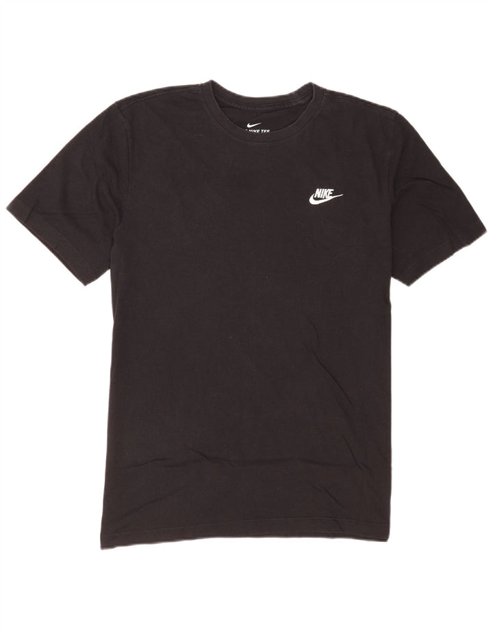 T-shirt męski Nike, średni czarny, bawełniany