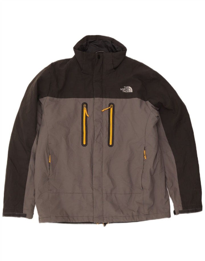 Męska kurtka wiatrówka The North Face UK 40, duża, szara, z poliestru