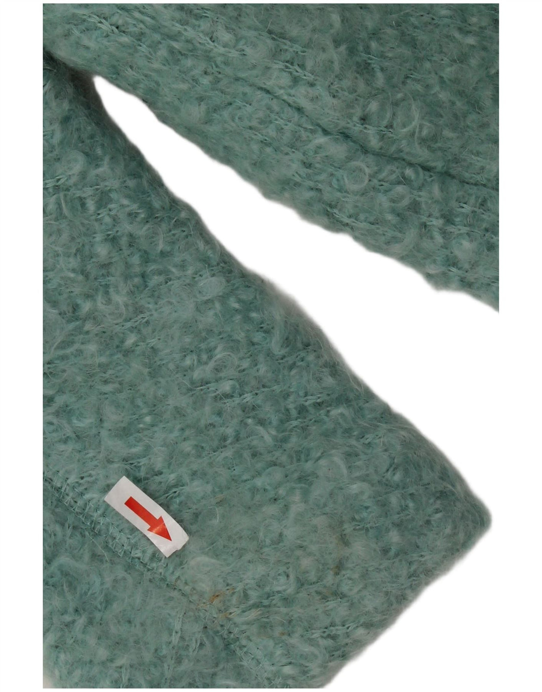 Damski płaszcz oversize Zara UK 14, średni niebieski, bawełniany