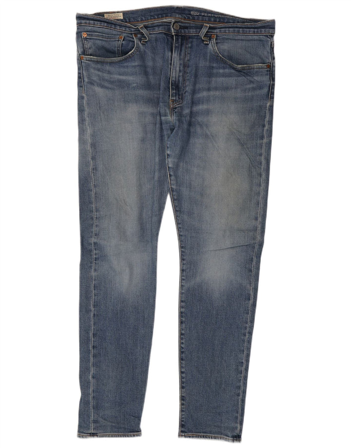 Męskie jeansy Levi's 512 Slim Tapered W36 L34 Niebieskie bawełniane