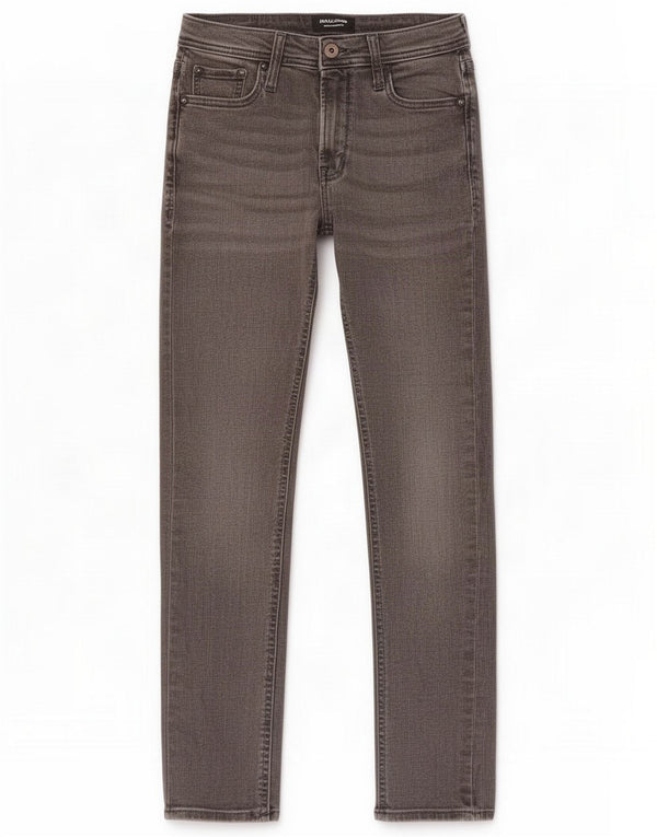Jack & Jones Mens Liam Skinny Jeans W29 L30 Grey Cotton