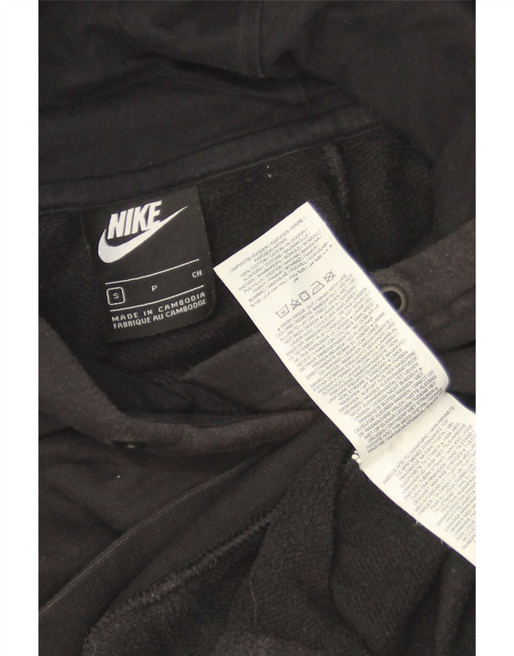 Męski sweter z kapturem Nike, mały, czarny, bawełniany