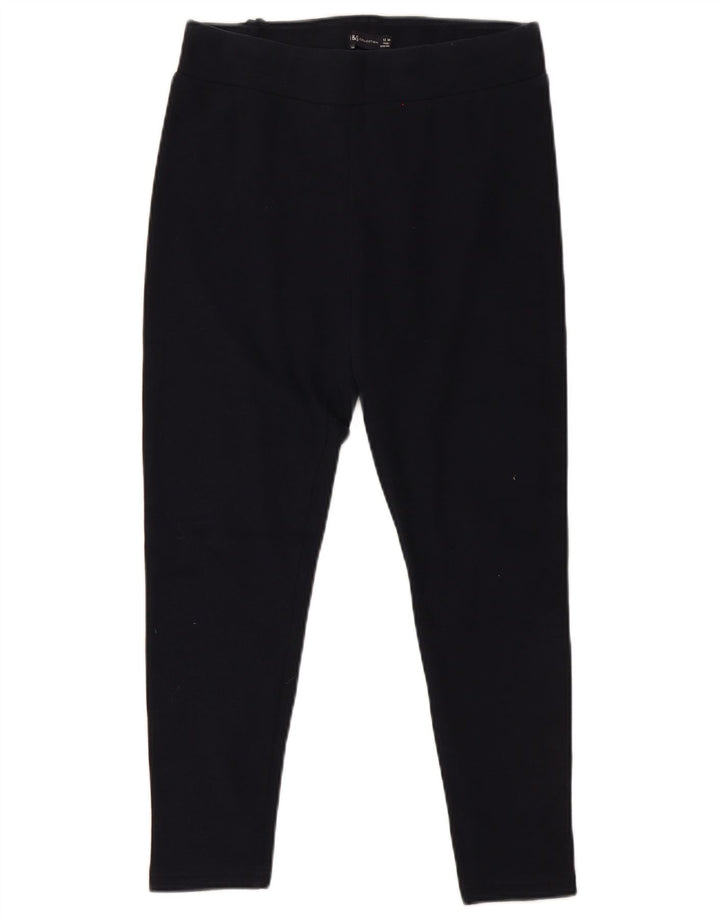 Legginsy damskie Marks & Spencer UK 12, średni granatowy poliester