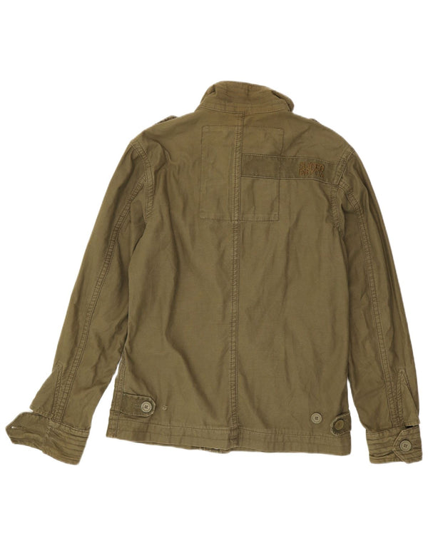Męska kurtka wojskowa Superdry UK 38, średnia bawełna khaki