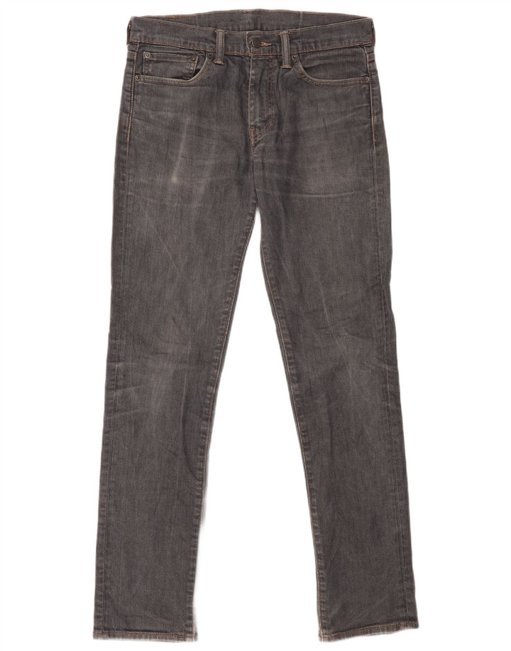 Męskie jeansy LEVI'S 511 Slim W32 L32 Szara bawełna