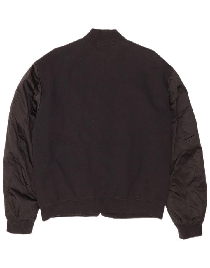 Męska kurtka bomberka Calvin Klein Jeans UK 40, duża, czarna, bawełniana
