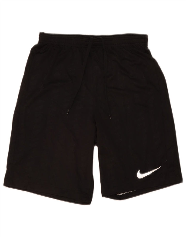 Męskie spodenki sportowe Nike Dri Fit, małe, czarne, poliestrowe