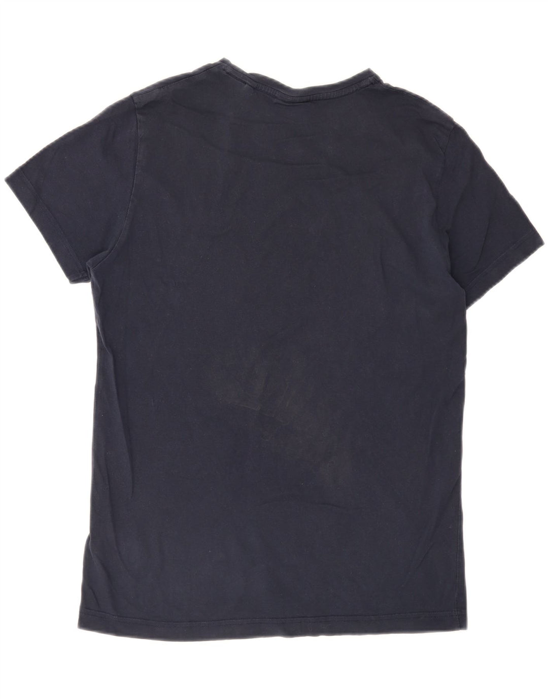 T-shirt męski GANT, średni, granatowy, bawełniany