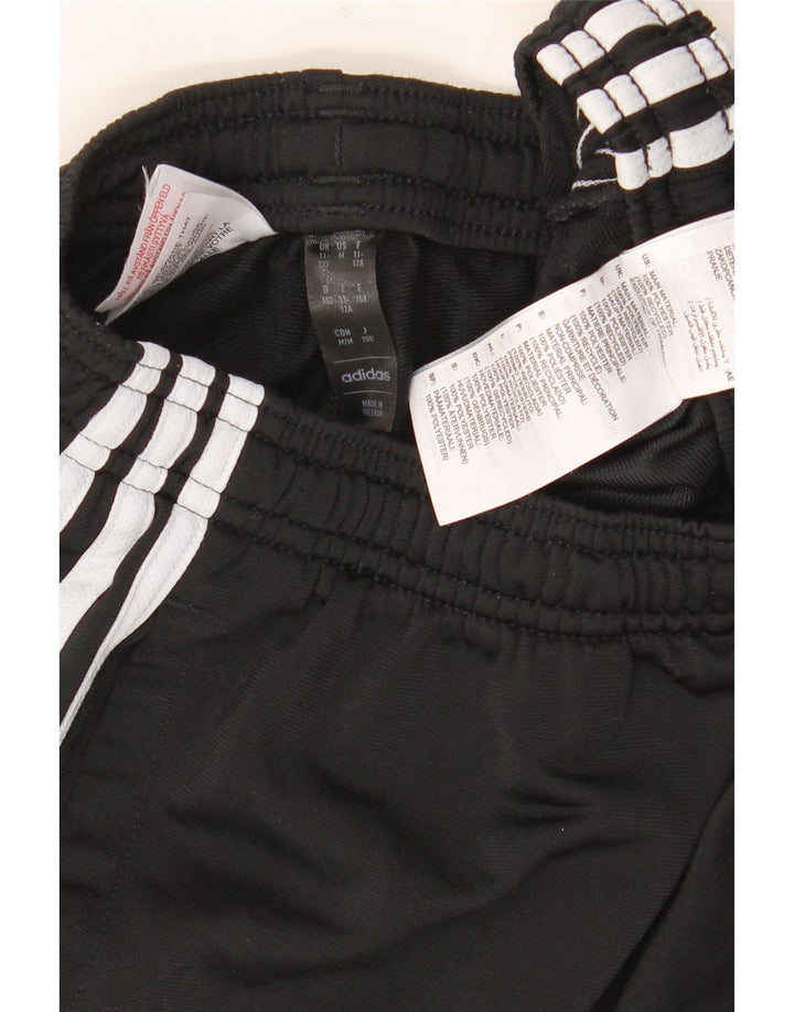 Chłopięce spodnie dresowe Adidas 11-12 lat, czarny poliester