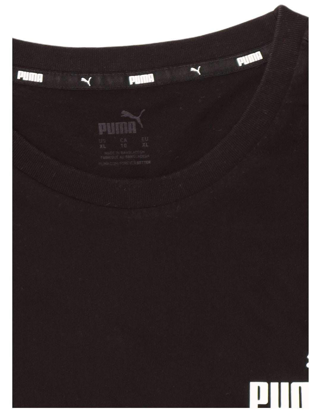 Męski T-shirt z grafiką Puma, XL, czarny