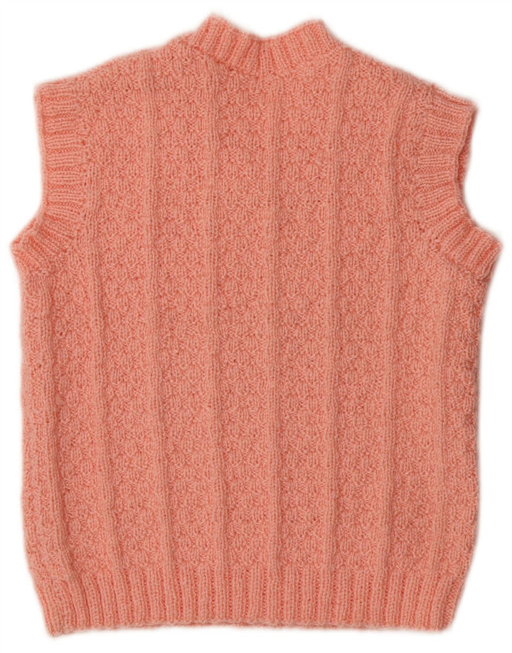Tank top damski w stylu vintage, UK 12, średni róż