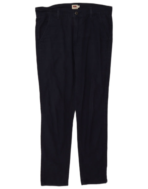 Spodnie damskie Levi's Slim Chino W26 L27 Granatowa bawełna