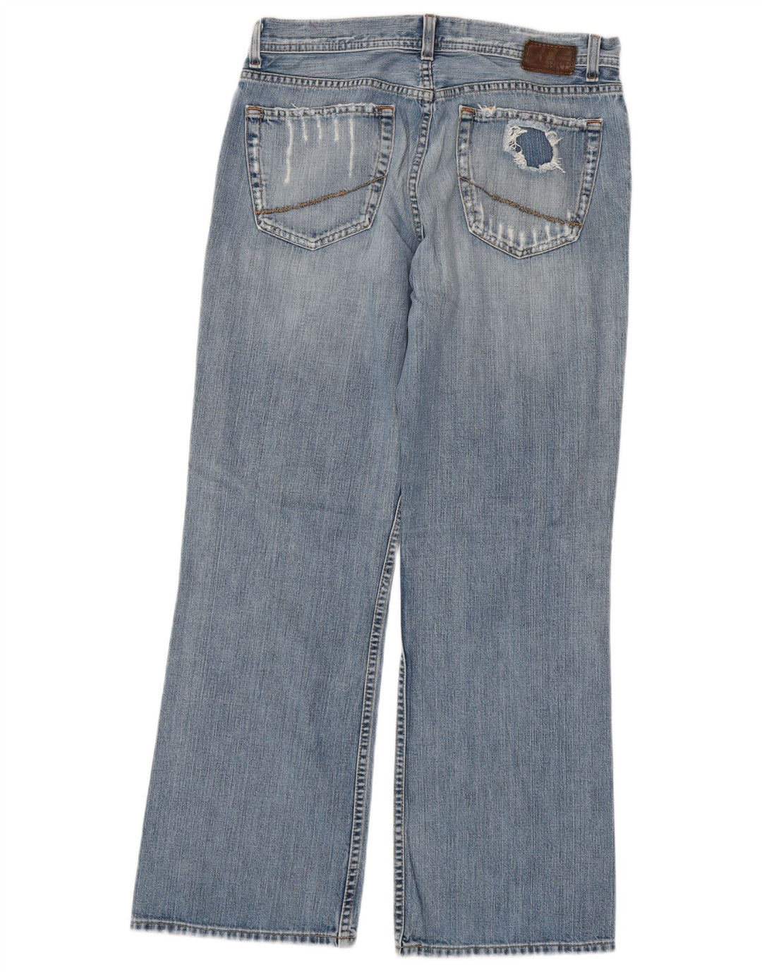 BKE Męskie dżinsy Bootcut Tyler W33 L32 Niebieskie bawełniane