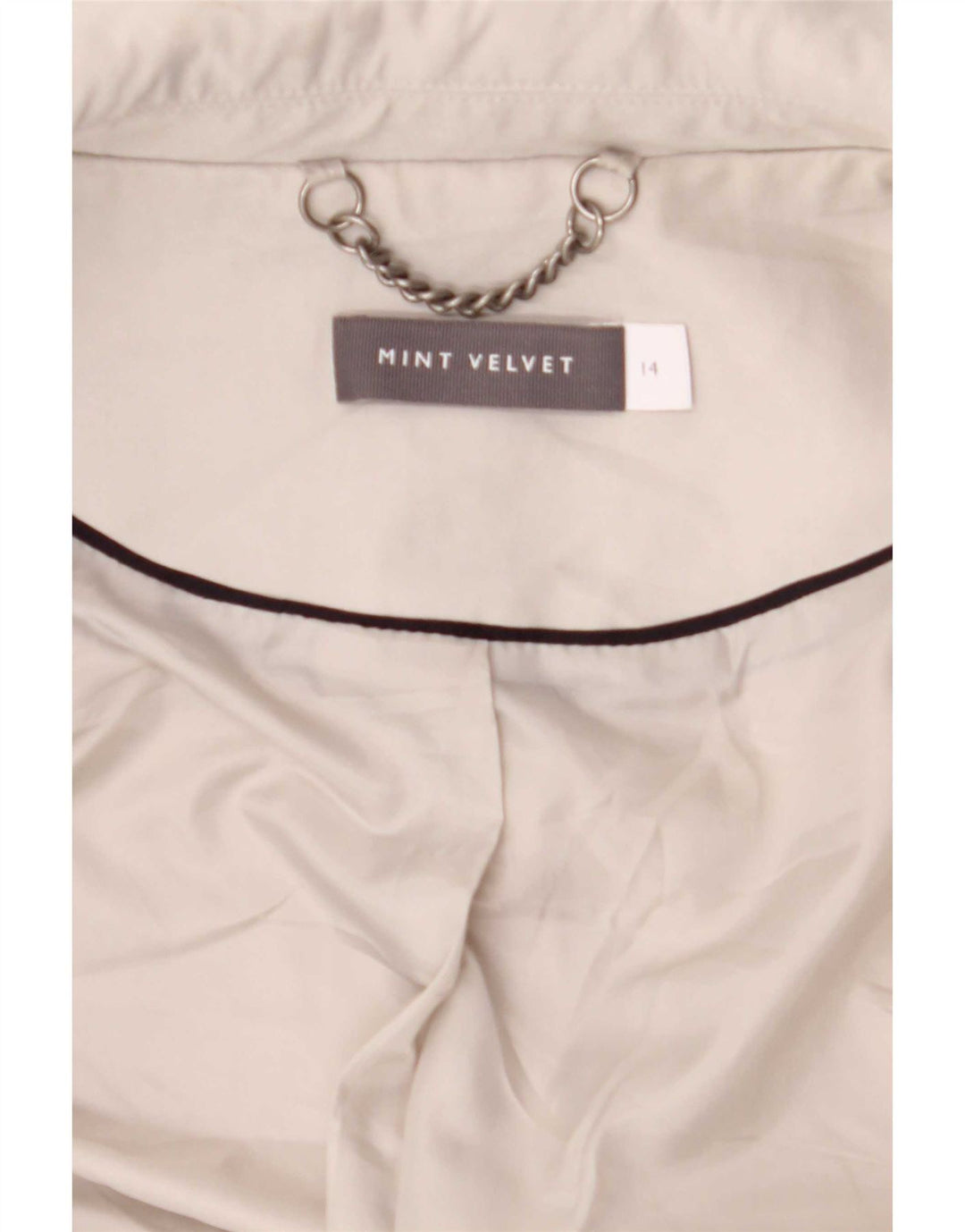 Płaszcz damski MINT VELVET UK 14, średni szary poliester