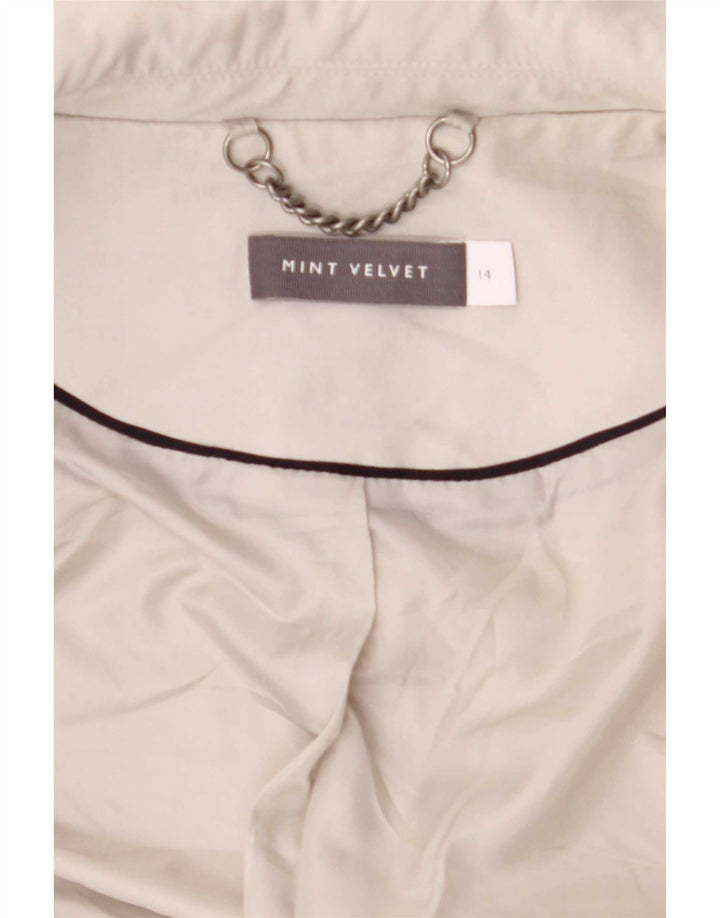Płaszcz damski MINT VELVET UK 14, średni szary poliester