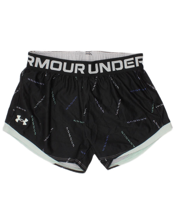 Dziewczęce spodenki sportowe Under Armour Graphic 9-10 lat, średnie czarne