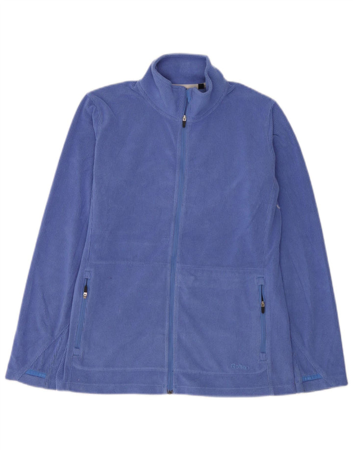 Damska oversize'owa kurtka polarowa Rohan UK 10 Small Blue Polyester