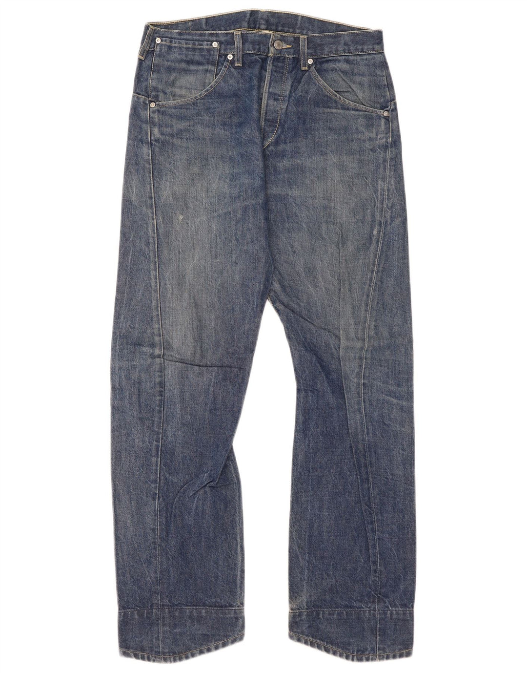 Męskie proste dżinsy Levi's W33 L32 Niebieskie bawełniane