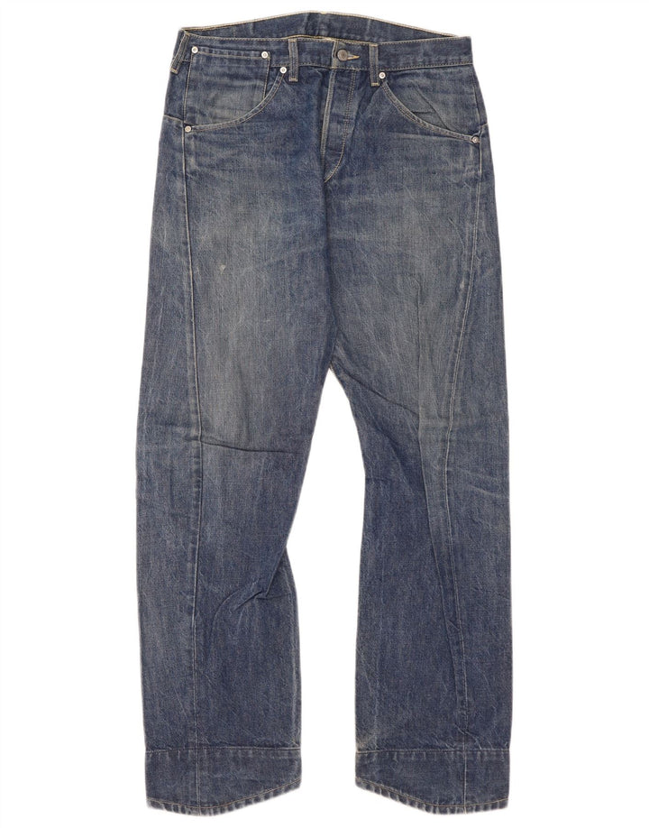 Męskie proste dżinsy Levi's W33 L32 Niebieskie bawełniane